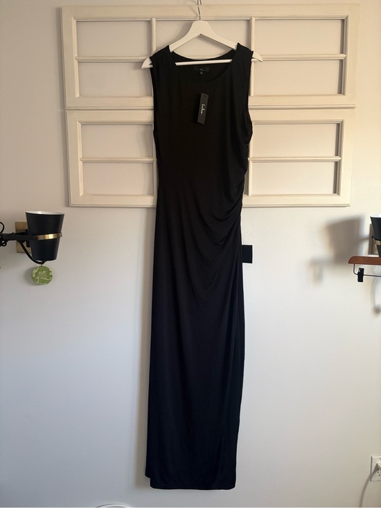 Lulus Dresses & Skirts - 91. Lulu's Black Sleeveless Ruched Maxi Dress